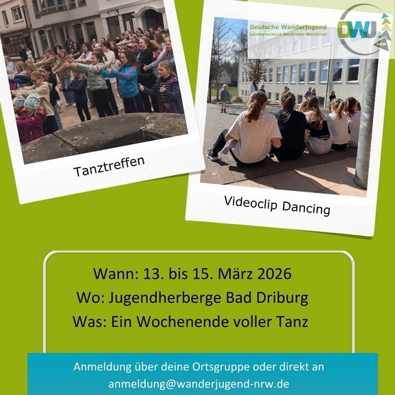 Ausschreibung Tanztreffen